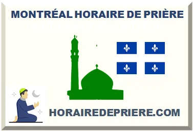 MONTRÉAL HORAIRE DE PRIÈRE